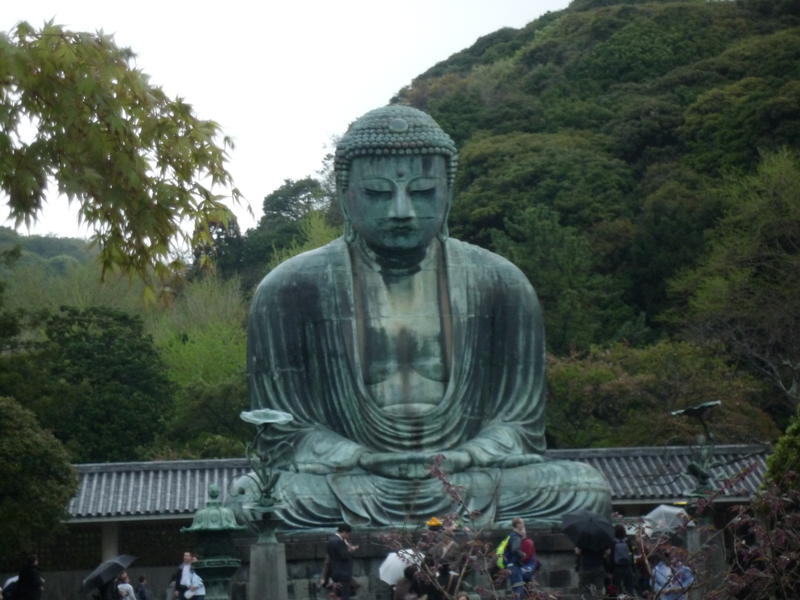 Grand bouddha de Kamakura - vue 1