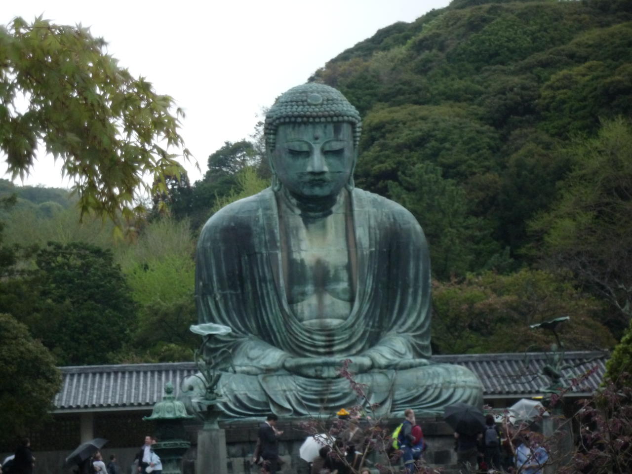 Grand bouddha de Kamakura - vue 1