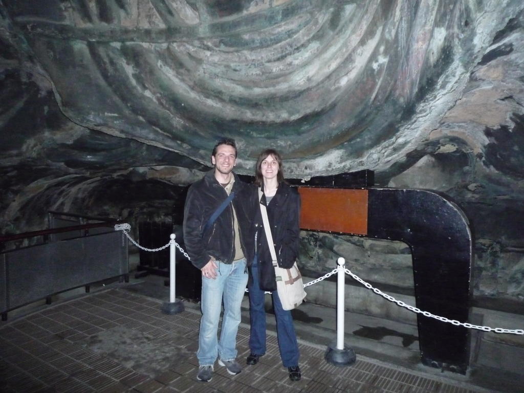 A l'intérieur de la statue