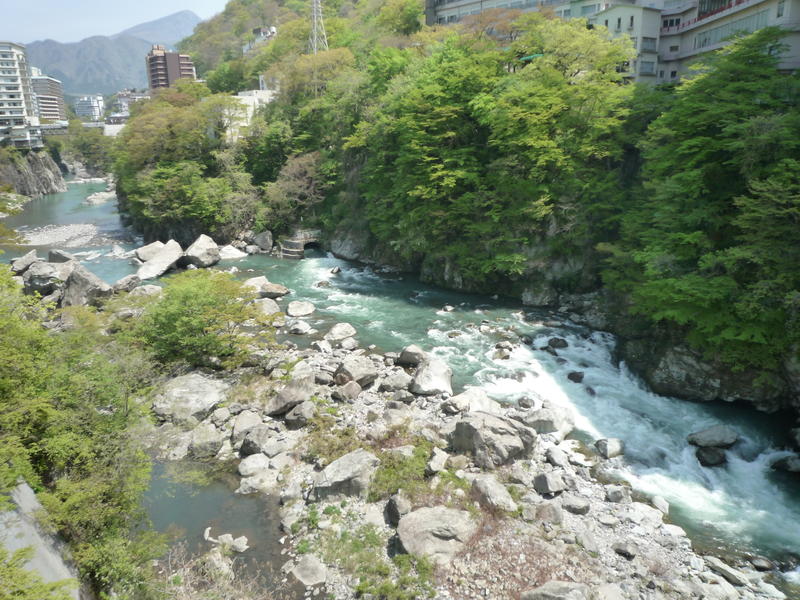 la vue en dessous du pont